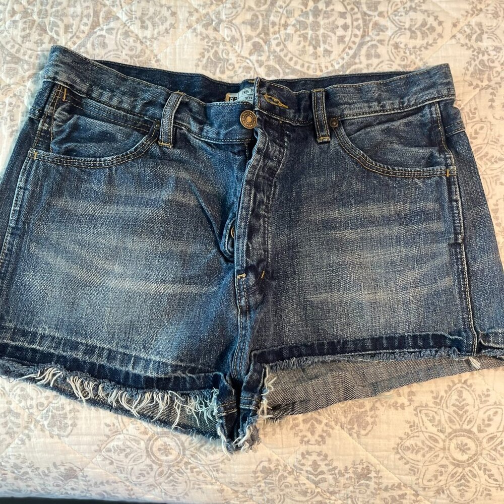 Free People Denim Shorts 31